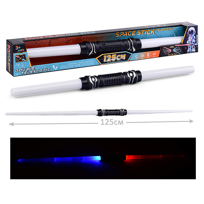 Меч 656B-13 "Space weapons" на батарейках, в коробке