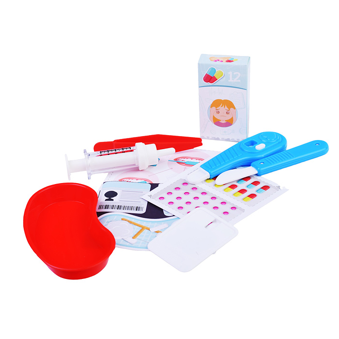 Набор "Доктор" №22 "Стоматолог" (18 элементов) (в чемоданчике малом)