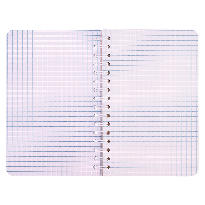 Записная книжка - перевертыш А6 на гребне 80л. "Милота"