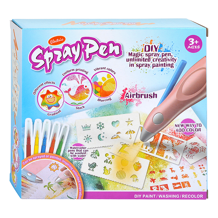 Фото к товару Набор творческая мастерская PH-2 "Спрей ручка-2" в коробке Набор творческая мастерская PH-2 "Спрей ручка-2" в коробке