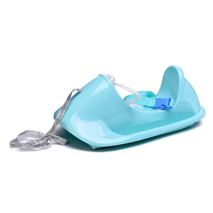 Пупс YL2440F-A "Андрейка" на санях (пьет, писает) с аксессуарами, в коробке