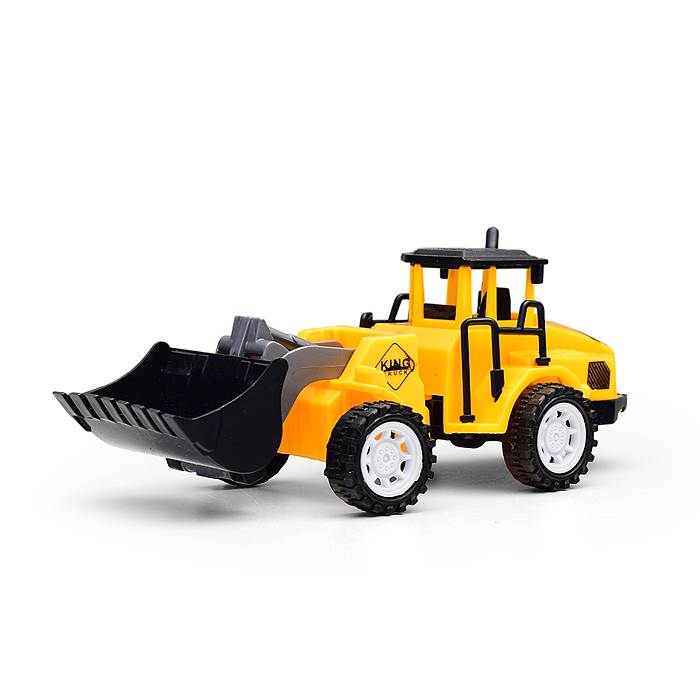 Автовоз 088-32A со строительной техникой, под колпаком