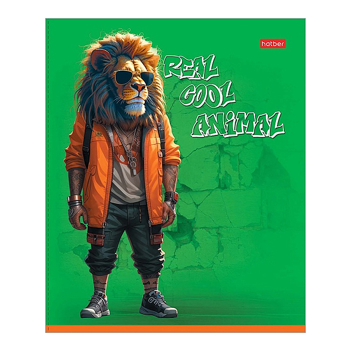 Тетрадь 48л клетка "COOL Animals" А5