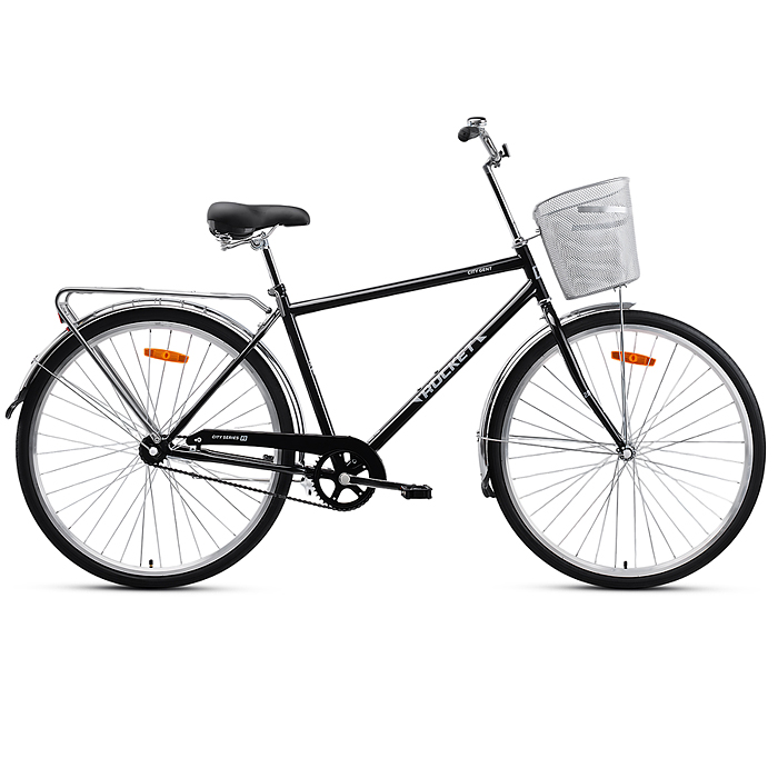 Велосипед 28" Rocket City Gent, цвет черный, размер 19" сколы царапины лкп Велосипед 28" Rocket City Gent, цвет черный, размер 19" сколы царапины лкп