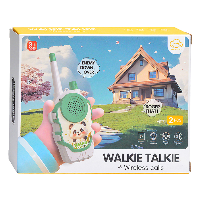 Рация игрушечная 77-47A "Говори и слушай" в коробке