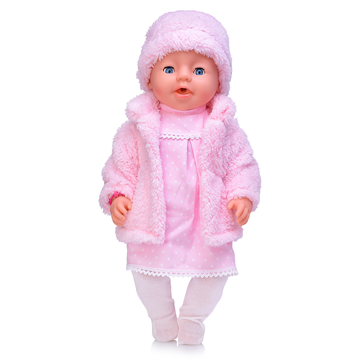 Пупс BL241A "Мила" (пьет, писает) с аксессуарами, в коробке