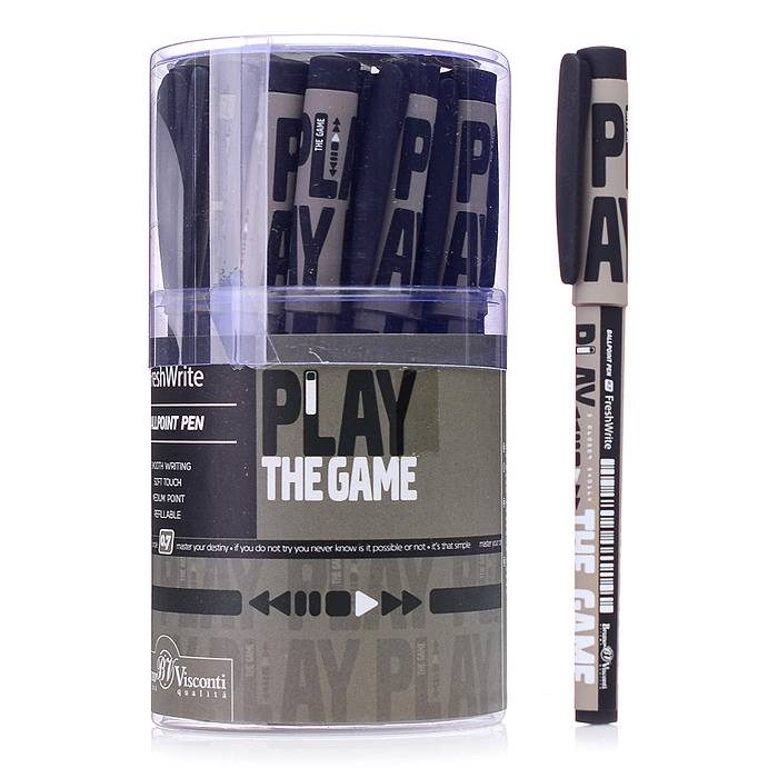 Ручка "FreshWrite. Start-Up. Play the game" шариковая 0.7мм, синяя