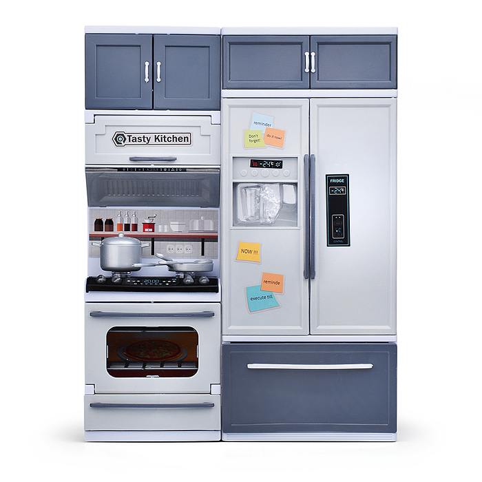 Мебель для кукол CF6618 "Маленькая кухня" в коробке