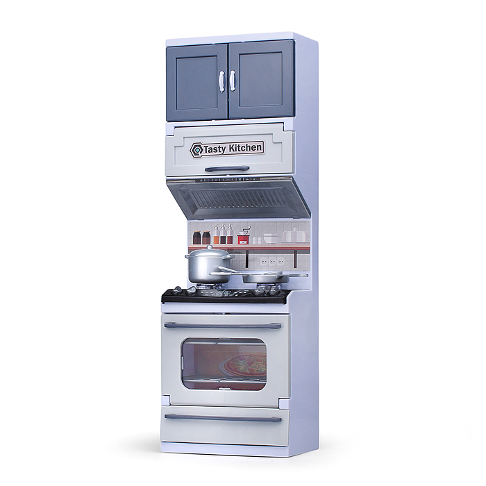 Мебель для кукол CF6618 "Маленькая кухня" в коробке