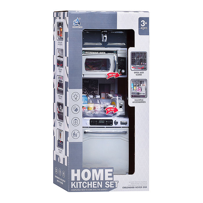 Мебель для кукол CF6618 "Маленькая кухня" в коробке