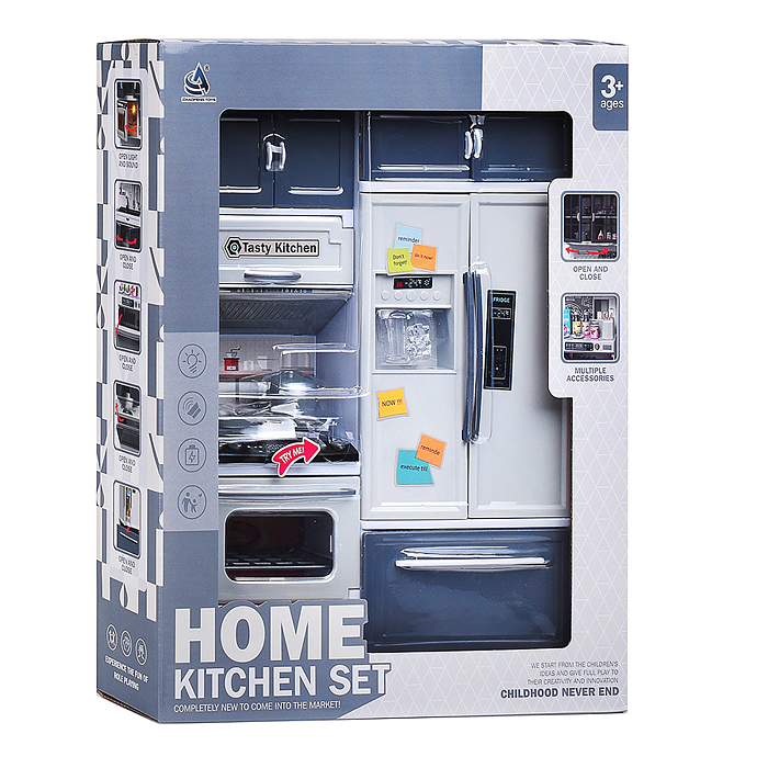 Мебель для кукол CF6618 "Маленькая кухня" в коробке