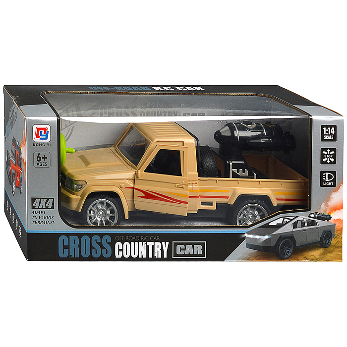 Машина 0855-255 "Пикап" р/у, 27 MGz, в коробке