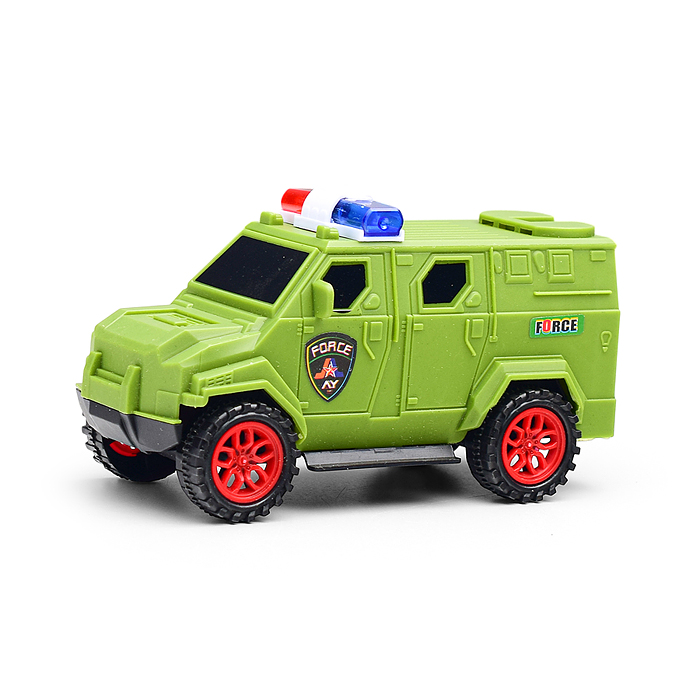 Автовоз 507 "Военный конвой" с машиной, под колпаком