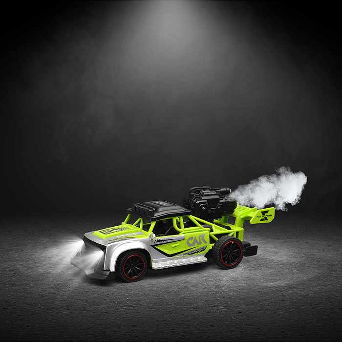 Машина TS-502A "Дрифт" р/у, 27 MHz (с распылением, освещением, музыкой)