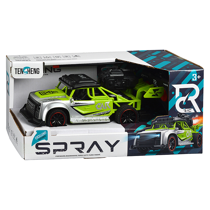 Машина TS-502A "Дрифт" р/у, 27 MHz (с распылением, освещением, музыкой)