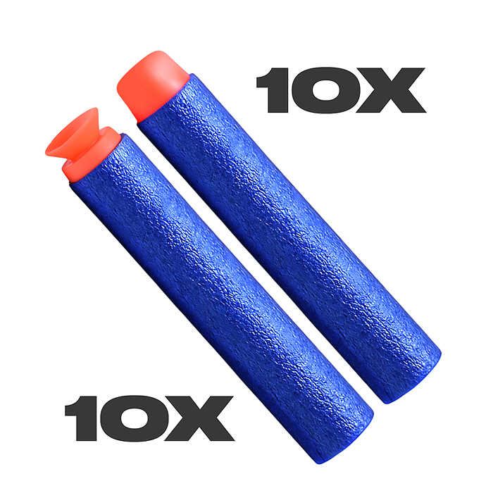 Фото к товару Бластер 7068 "Нападение" с мягкими пулями, в коробке Бластер 7068 "Нападение" с мягкими пулями, в коробке