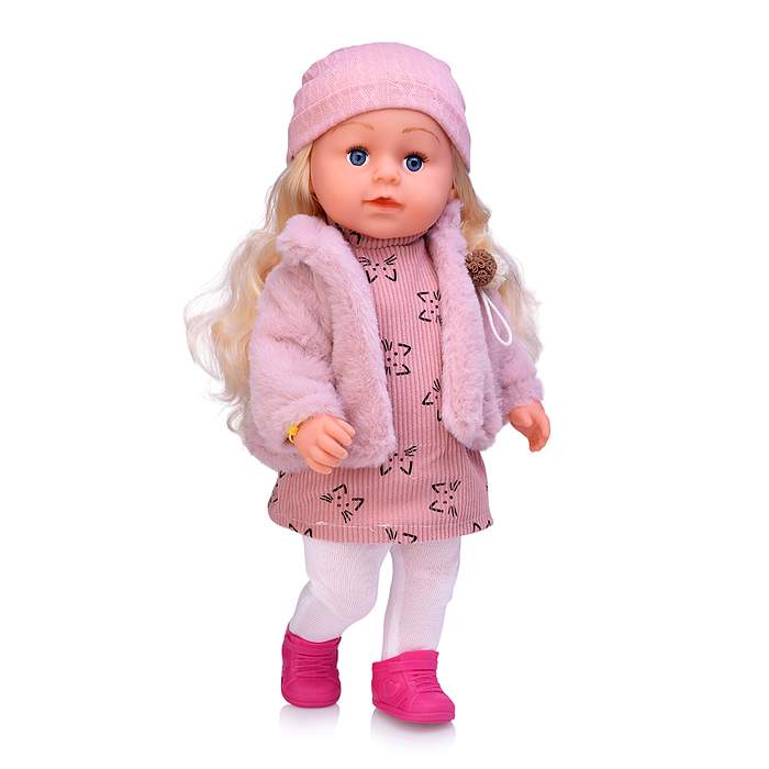 Кукла BLS024J "Виктория" (пьет, писает, слезы) с аксессуарами, в коробке