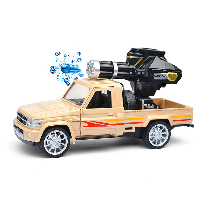 Машина 0855-256 "Пикап" с водной пушкой, р/у, 27 MGz, в коробке