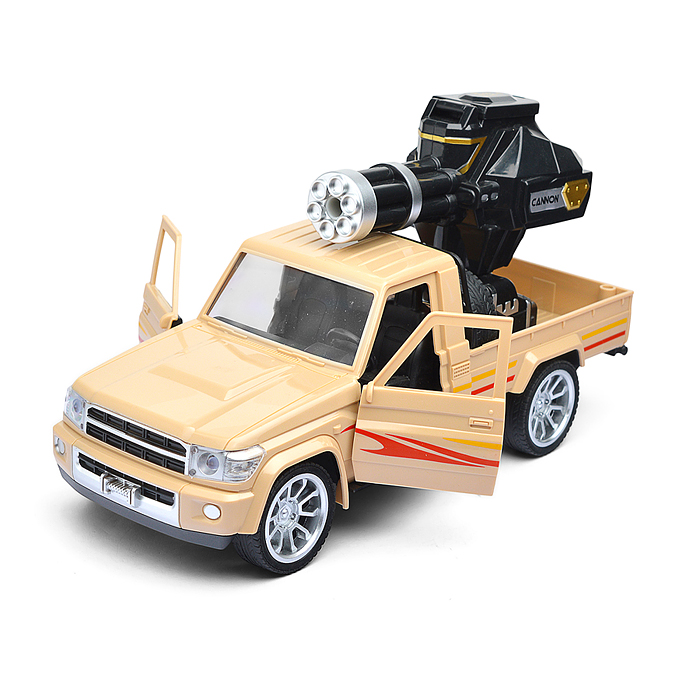 Машина 0855-256 "Пикап" с водной пушкой, р/у, 27 MGz, в коробке