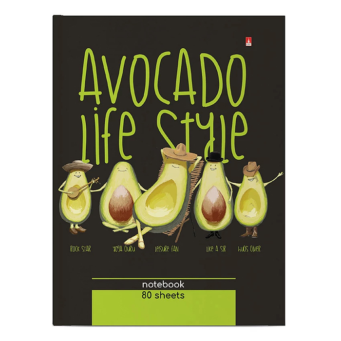 Блокнот- А6 80 л. "Avocado style" Блокнот- А6 80 л. "Avocado style"