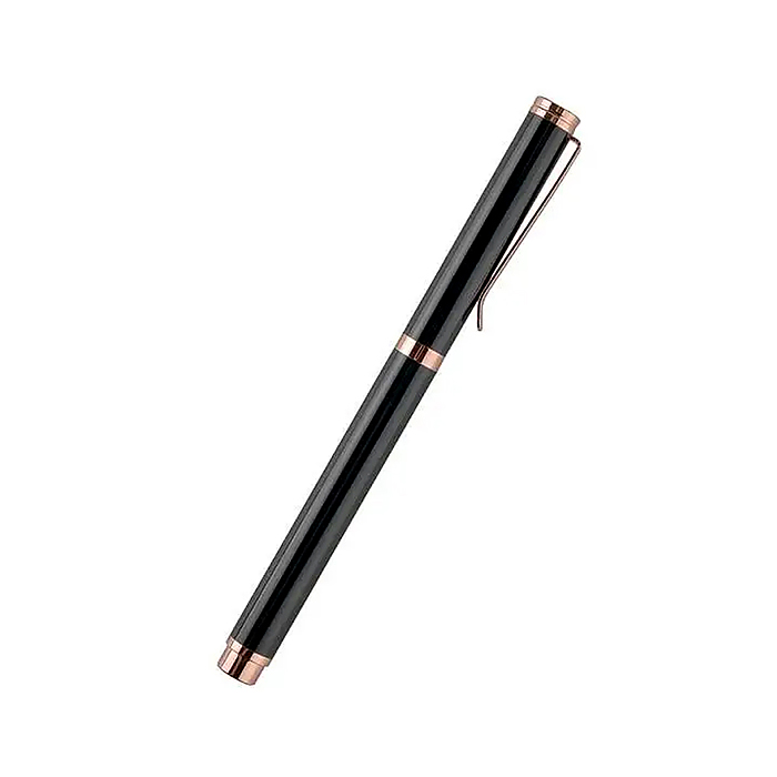 Ручка в футляре "Venezia Classico" 1,0 мм, синяя (черный корпус, синяя коробка)