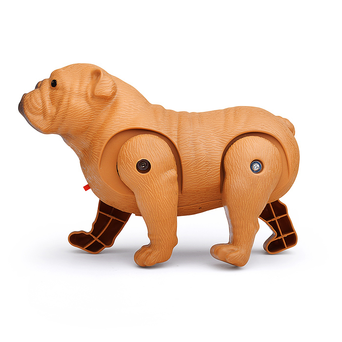 Фото к товару Интерактивная игрушка 333-68B "Собака. Бульдог" в пакете Интерактивная игрушка 333-68B "Собака. Бульдог" в пакете