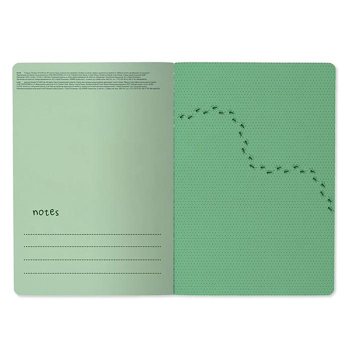 Фото к товару Блокнот-тетрадь 40 л. клетка "Муравьи и девочка" Блокнот-тетрадь 40 л. клетка "Муравьи и девочка"