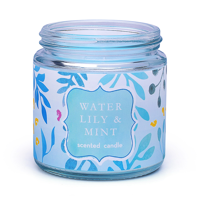 Фото к товару Арома свеча 00-7080 "Водяная лилия и мята" Арома свеча 00-7080 "Водяная лилия и мята"