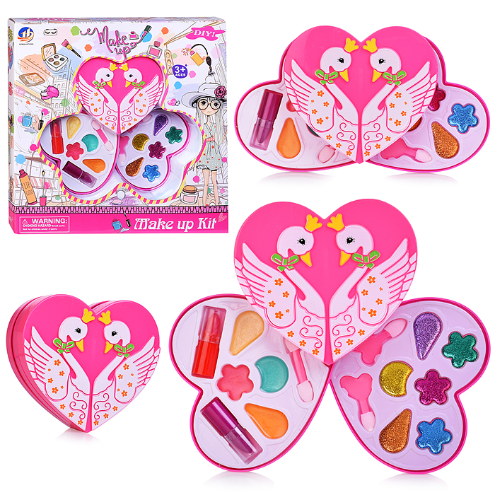 Косметика детская 237G "Сердечко" в коробке