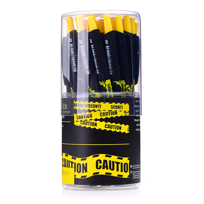 Ручка "HappyClick. Keep away. Caution" шариковая 0.5мм, синяя