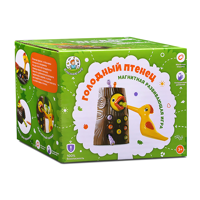 Фото к товару Игра развивающая Y0146 "Голодный птенец" Игра развивающая Y0146 "Голодный птенец"