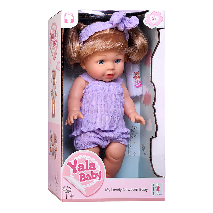 Кукла YL2430G-F "Валюша" с аксессуарами, в коробке