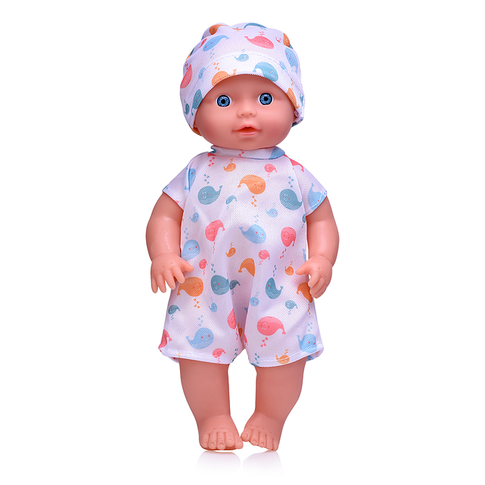 Пупс YL2425E-N "Сережа" (пьет, писает) с аксессуарами, в коробке