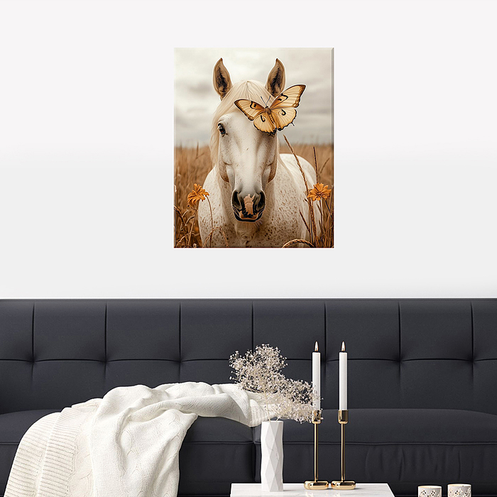 Фото к товару Картина по номерам 40х50 "Белоснежная дива" (17 цветов) Картина по номерам 40х50 "Белоснежная дива" (17 цветов)