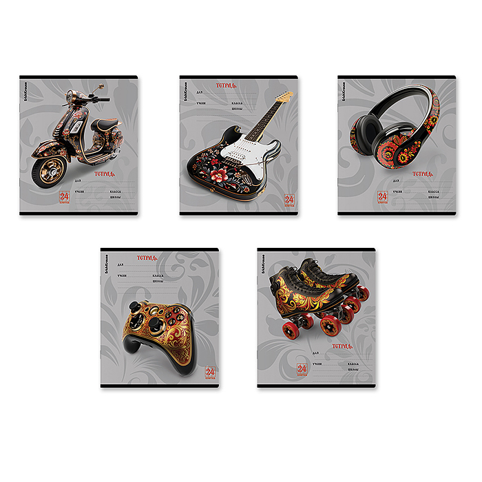 Фото к товару Тетрадь 24л. клетка "Souvenir" Тетрадь 24л. клетка "Souvenir"