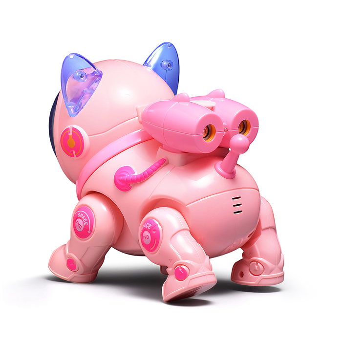 Кот QF378-3 "Электрокосмический кот" в коробке