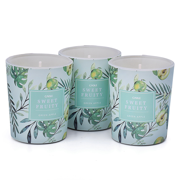 Фото к товару Набор свечей 00-7075 "Арома" (3шт.) в коробке Набор свечей 00-7075 "Арома" (3шт.) в коробке