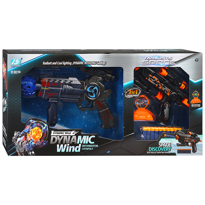 Автомат DF-68218A "Огненный удар-2" в коробке