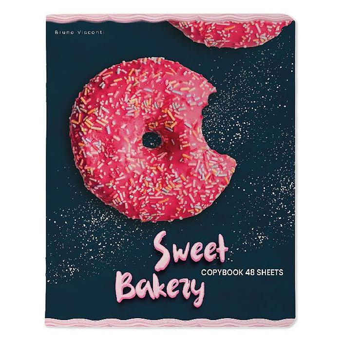 Фото к товару Тетрадь 48л. "Донат рулит!" клетка Тетрадь 48л. "Донат рулит!" клетка