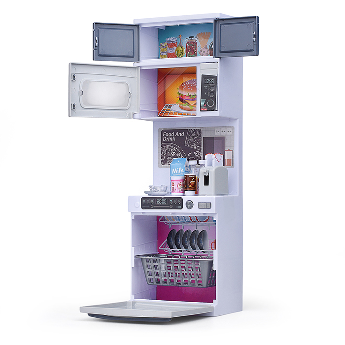 Фото к товару Мебель для кукол CF6616 "Кухня" в коробке Мебель для кукол CF6616 "Кухня" в коробке