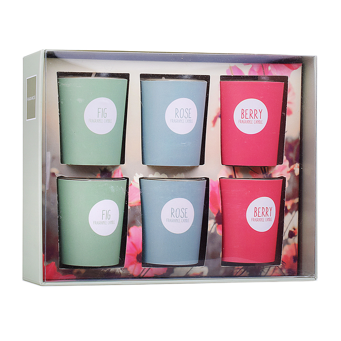 Набор свечей 00-7073 "Арома" (6шт.) в коробке