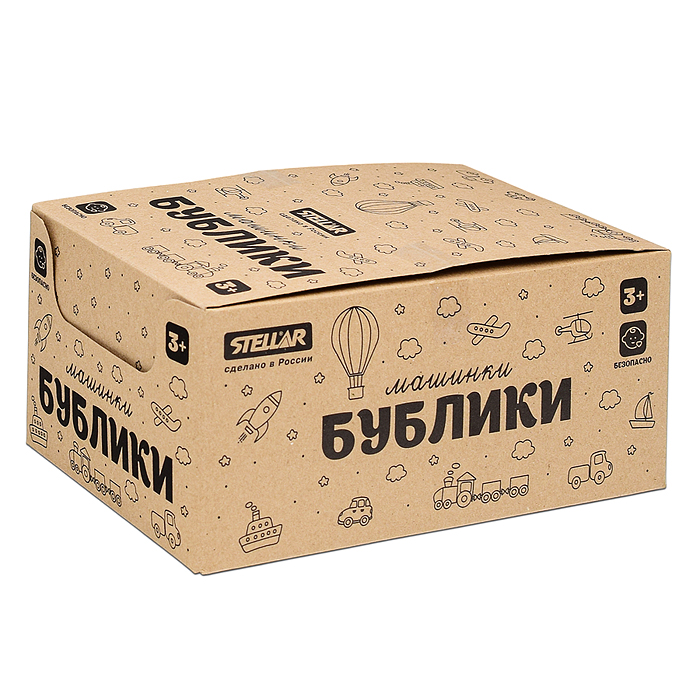 Машинка "Бублик" в шоу-боксе. Коллекция "Зефир"