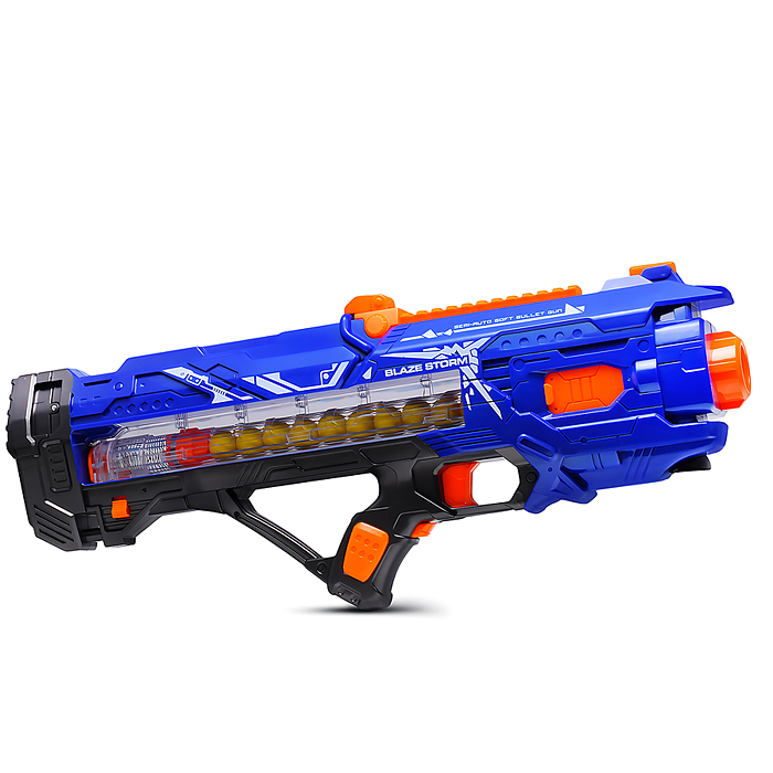 Бластер ZC7073 "Скрытая угроза" с мягкими шариками, в коробке