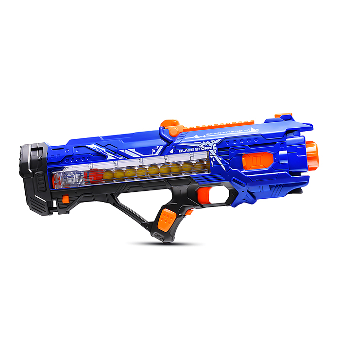 Бластер ZC7073 "Скрытая угроза" с мягкими шариками, в коробке