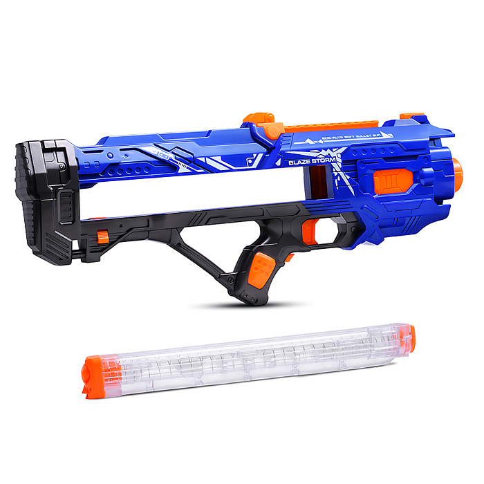 Бластер ZC7073 "Скрытая угроза" с мягкими шариками, в коробке