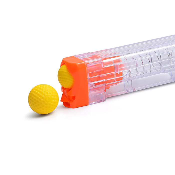 Бластер ZC7073 "Скрытая угроза" с мягкими шариками, в коробке