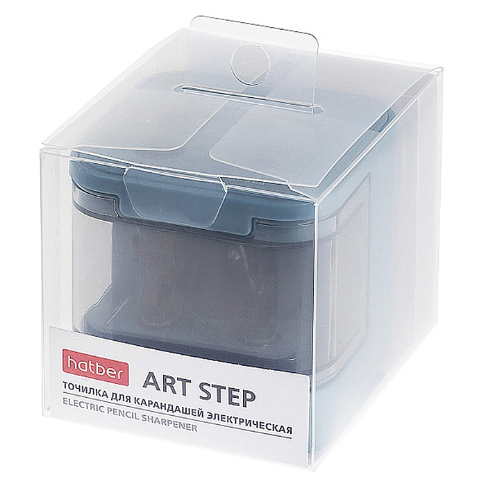 Точилка "Art-step" электрическая с 2-мя отверстиям, с запасным лезвием в прозрачном пвх-боксе