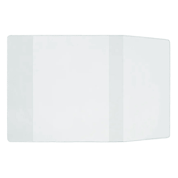 Обложка 222х455 универсальная для рабочих тетрадей и дневников, прозрачная, 120 мкм 50 шт. 