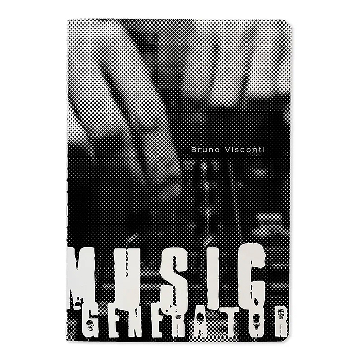 Блокнот-тетрадь 40л. клетка "Music generator"