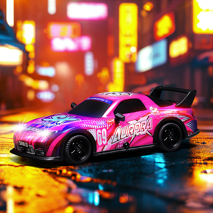 Машина UJ99-PY228 "Дрифтующий гонщик" р/у, 27 MHz, в коробке